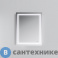 картинка Зеркало AM.PM Gem M91AMOX0551WG настенное с LED-подсветкой по периметру, 55 см