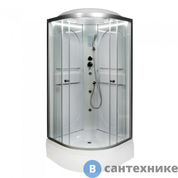 картинка Душевая кабина Deto L580 LED с гм.