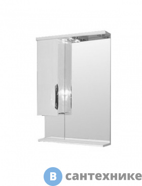 картинка Зеркало Loranto Стиль-60 левое (600*825*160) (CS00024441)