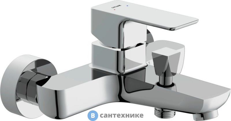 Смеситель Cersanit GEO 63040 для ванны, однорычажный