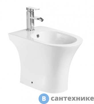 картинка Биде AZARIO FRETTA ROUND напольное 540x340x400 мм (AZ-1217C)