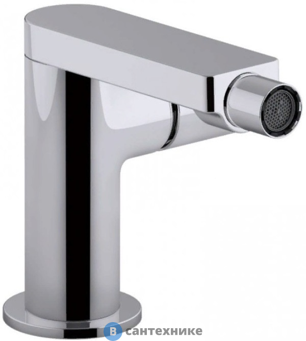 Смеситель Jacob Delafon COMPOSED E73075-CP биде, управление ручкой, с дк (хром)