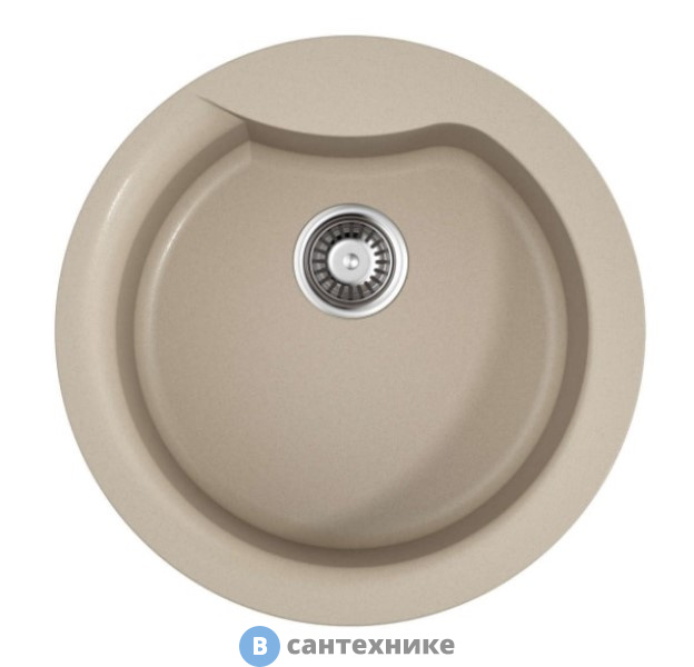 Кухонная мойка OMOIKIRI Yasugata 48R-SA бежевый (4993132)