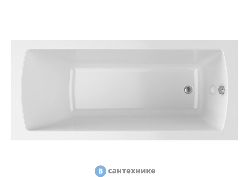 Ванна акриловая Timo RITTA1270 (1200*700*630), без каркаса и сифона