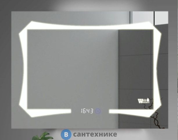 Зеркало WELTWASSER WW BZS OTTO 8060-4B