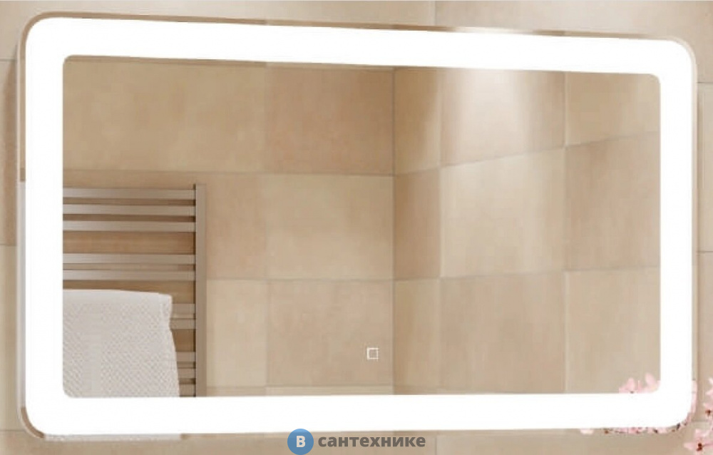 Зеркало Континент Velvette LED, 1000x700 (ЗЛП466)