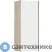 Шкаф навесной Акватон Асти Белый/Ясень Шимо (1A262903AX010)