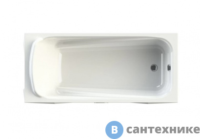 картинка Акриловая ванна Vannesa Роза 169х77 каркас (2-01-0-0-1-208Р), без сифона