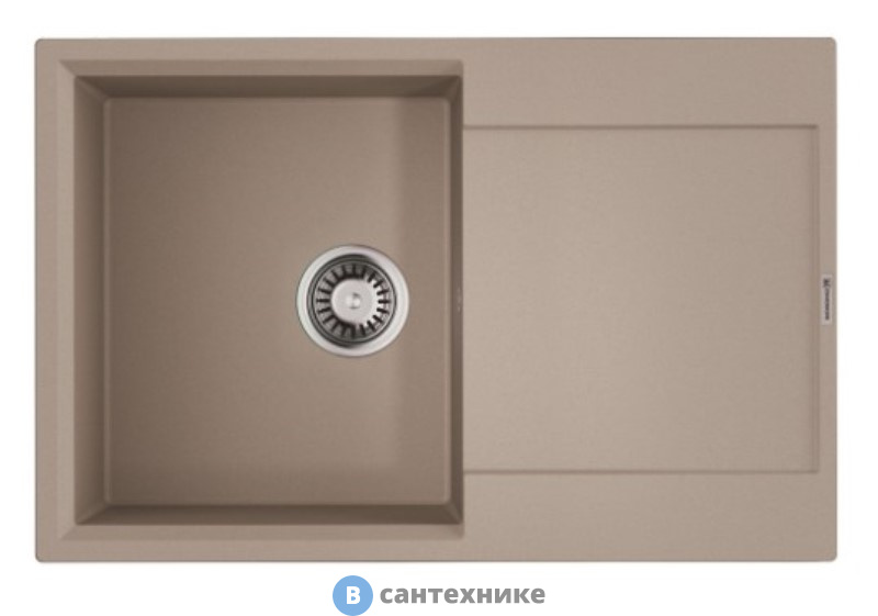 Кухонная мойка OMOIKIRI Daisen 78T-SA бежевый (4993528)