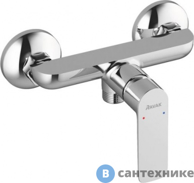 картинка Смеситель Ravak CL 032.00/150 150 мм для душа (X070084)