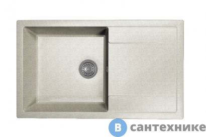 картинка Кухонная мойка Dr. Gans Техно 860, серый СМс (25.030.D0860.408)