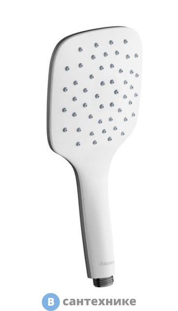 Лейка для душа Ravak Air 1 959.10 функции диаметр 120 мм белая (X07P351)