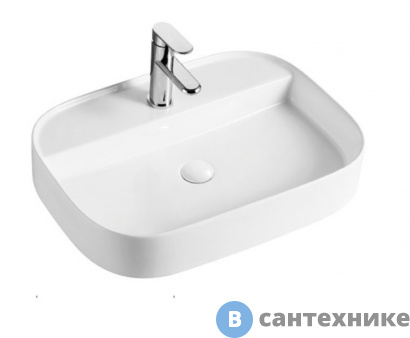 картинка Раковина WELTWASSER ELBACH 2205 подвесная (610х450х120)