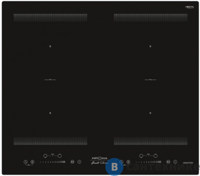 картинка Варочная поверхность Krona ETERNO 60 BL индукционная (независимая)