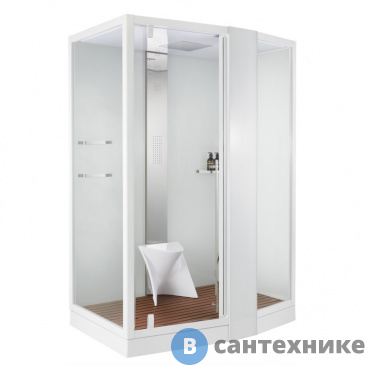 картинка Душевая кабина Orans SR-89102RS White, Long door handle (1500x1000x2200)