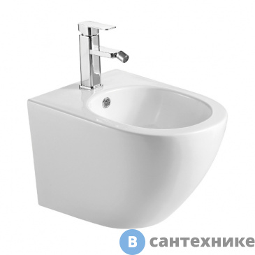 картинка Биде ABBER Bequem AC1150 подвесное белое