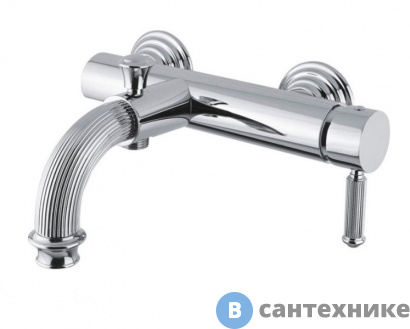 картинка Смеситель Cezares OLIMP-VM-01-L для ванны и душа однорычажный, хром