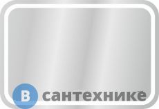 Зеркало Cersanit LED 050 pro 80*55, с подсветкой, антизапотевание (KN-LU-LED050*80-p-Os)