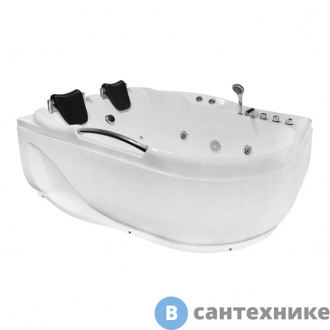 картинка Ванна акриловая Loranto CS 806 NL1200*1700*650 мм гидромассажная (CS-806NL)