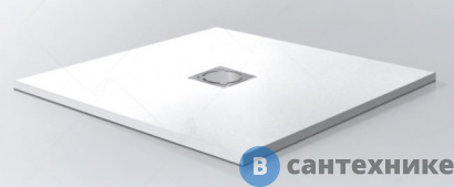 картинка Душевой поддон RGW ST-0088W 80*80*2,5 белый/квадрат (16152088-01), без сифона