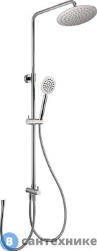 картинка Душевая стойка Paini 50CR191ART5P3 + лейка Tivoli RST1