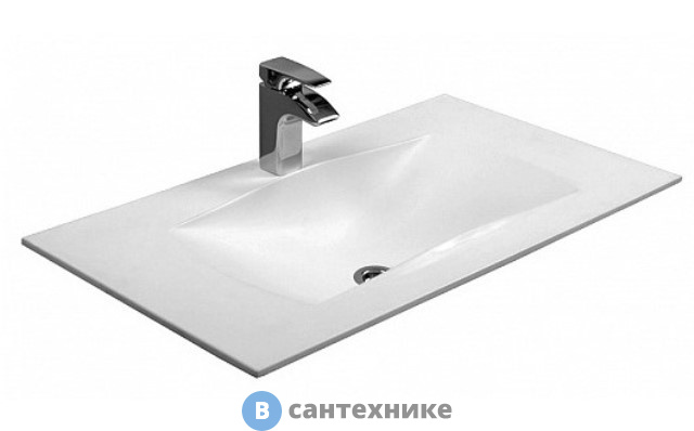 Раковина Блент 800 Д белая (1A709231BL010)