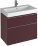 Тумба под умывальник Keramag ICON 840376000 /740x620x477/ (бургундия, глянец, лак)
