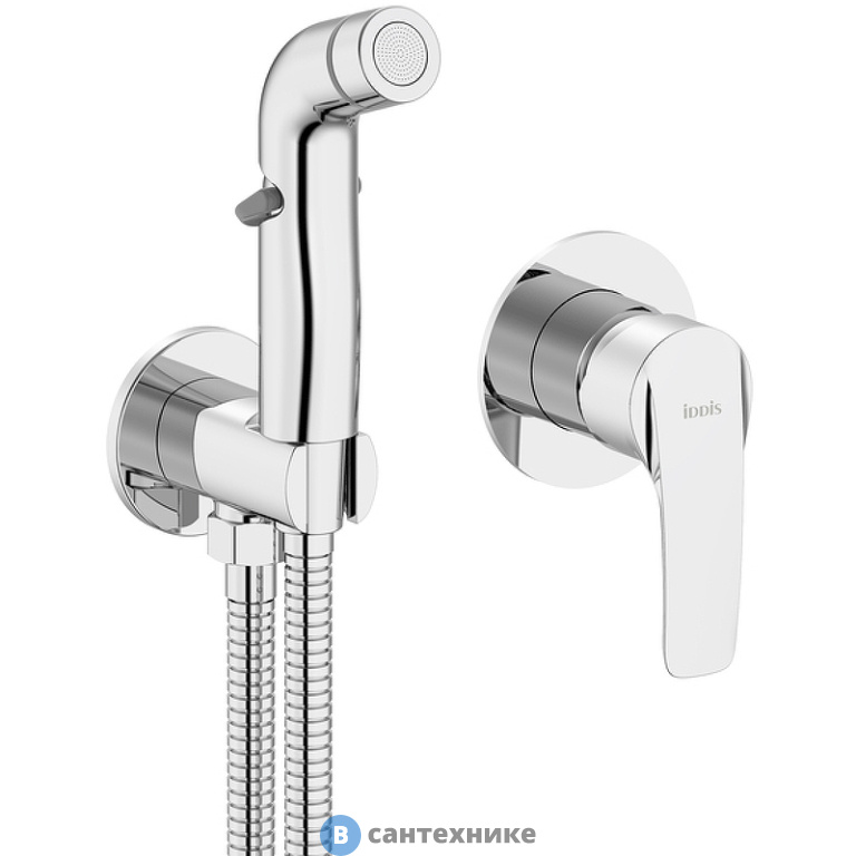 Смеситель IDDIS Ray RAYSBR2i08 встраиваемый с гигиеническим душем