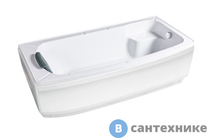 картинка Ванна акриловая WEMOR 170/80/55 S прямоугольная 1700*800*550 мм (10000002291)