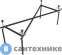 картинка Каркас сварной для акриловой ванны Aquanet Light 150x70 /242147/