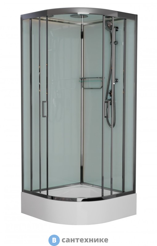 Душевая кабина Frank F409/1 Brilliant средний поддон