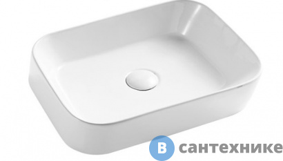 картинка Раковина WELTWASSER ELBACH 2242 подвесная (450х390х120)