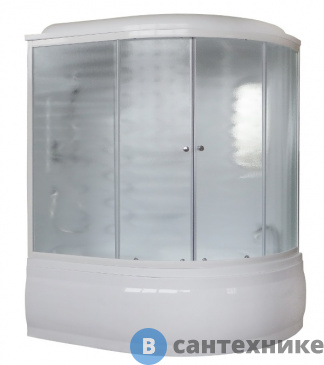 картинка Душевая кабина Royal Bath RB 140ALP- C L 1400x950x2250 (матовое)