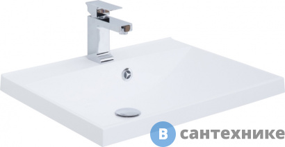 картинка Раковина-столешница Aquanet Нота-50 (284237)