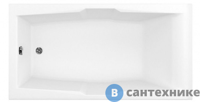 картинка Акриловая ванна Aquanet VEGA 190*100 к/с15 (205556)
