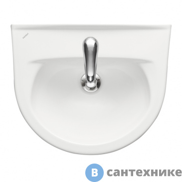 картинка Умывальник Santeri Родничок белый с отверстием