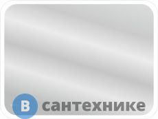 Зеркало Cersanit LED 070 pro 100*70, с подсветкой, сенсор, антизапотевание (KN-LU-LED070*100-p-Os)