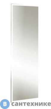 картинка Зеркало Aquanika AQM45150RU49 Moda LED с подсветкой и сенсорным выключателем /45х150/