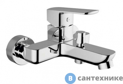 картинка Смеситель Cezares FLORIAN-VM-01 для ванны и душа однорычажный, хром