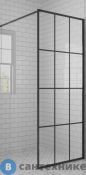 Душевая перегородка Paini PAINI-WalkIN90G 90x195, рисунок решетка