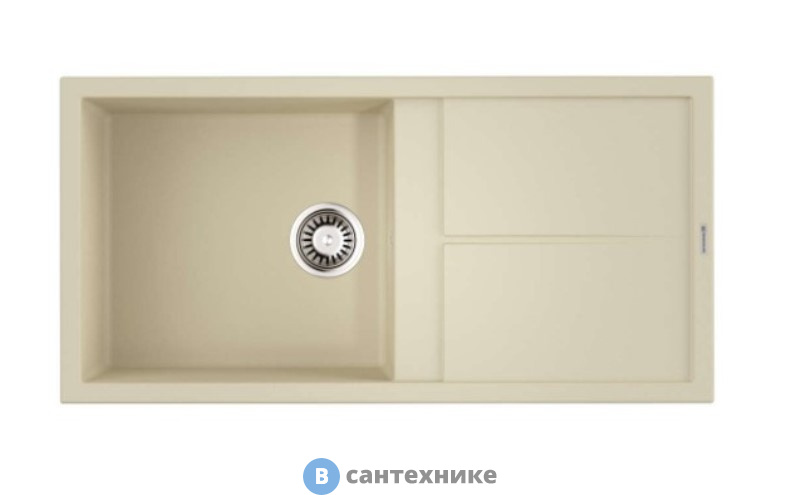 Кухонная мойка OMOIKIRI Sumi 100-BE ваниль (4993655)