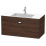 Тумба с раковиной Duravit Brioso BR4602O1053 100 см, каштан темный