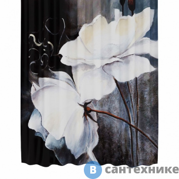 картинка Шторка WasserKRAFT NEW Ammer SC-70102 для ванной