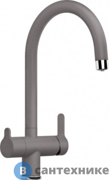 картинка Смеситель Blanco 526265 TRIMA алюметаллик