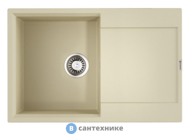 Кухонная мойка OMOIKIRI Daisen 78T-BE ваниль (4993521)