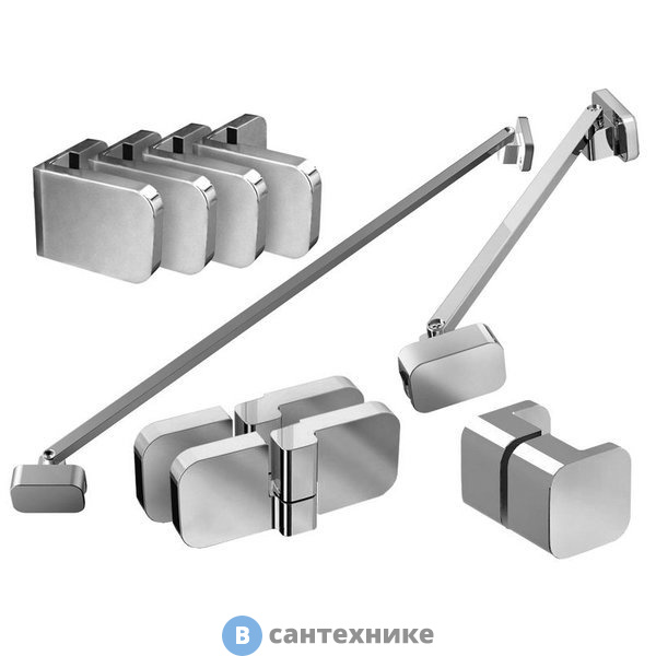 Набор Ravak B SET BSDPS-L 110 хром, деталей для душевых углов (D01000A080)