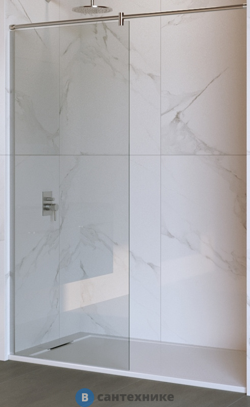 Перегородка для душа RGW WA-034 хром/Прозрачное/8 мм 90*195 (351003409-11)