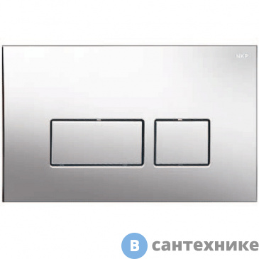 картинка Кнопка смыва Boheme 664-CR для инсталляции, пластик хром