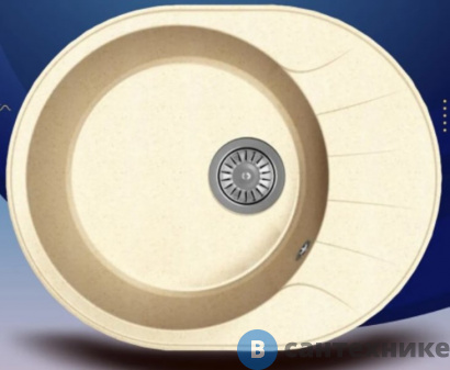 картинка Кухонная мойка Dr. Gans Виола 580, дюна СМс (25.140.B0580.402)