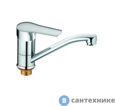 картинка Смеситель Orange Sofi M43-011cr однозахватный для умывальника (удлиненный), поворотный излив